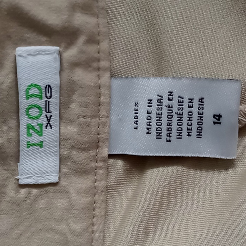 IZOD XFG Pro Series Women's Golf Skort Beige Size 14 - Picture 11 of 13